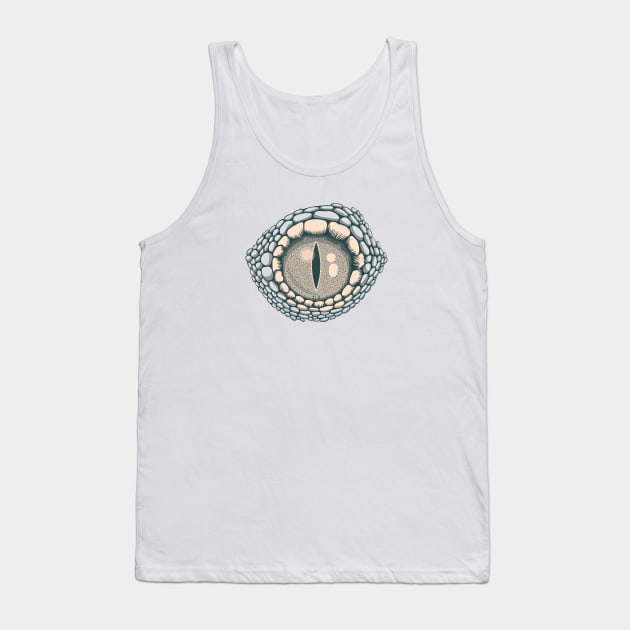 Reptile Eye Tank Top by TambuStore